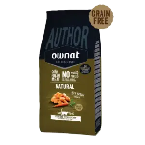 OWNAT AUTHOR GF ESTERILIZADO FRANGO (GATO)