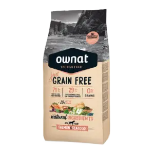 ownat-just grain free - salmon - dog